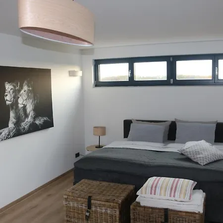 Moderne Barrierefreie Wohnung Auf Dem Land Bei Neuruppin Lichtenberg  Eksteriør billede