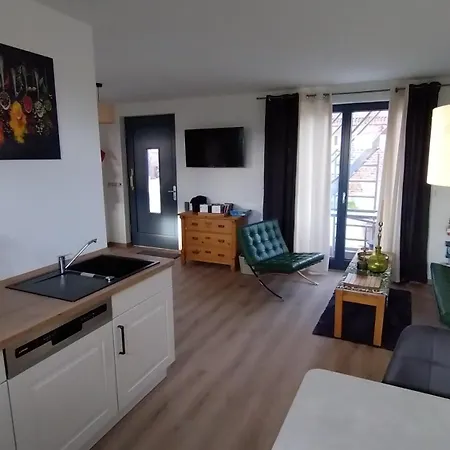 Moderne Barrierefreie Wohnung Auf Dem Land Bei Neuruppin Lichtenberg  Eksteriør billede