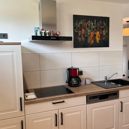 Moderne Barrierefreie Wohnung Auf Dem Land Bei Neuruppin Lichtenberg  Eksteriør billede
